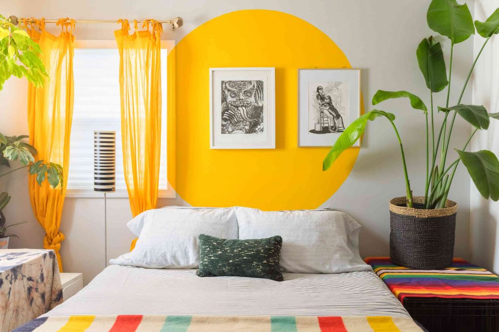 Evinizin Duvarları İçin Sarı Renk Kombinasyonu Fikirleri