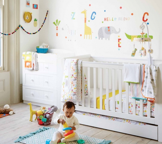 Bebek odası dekorasyon